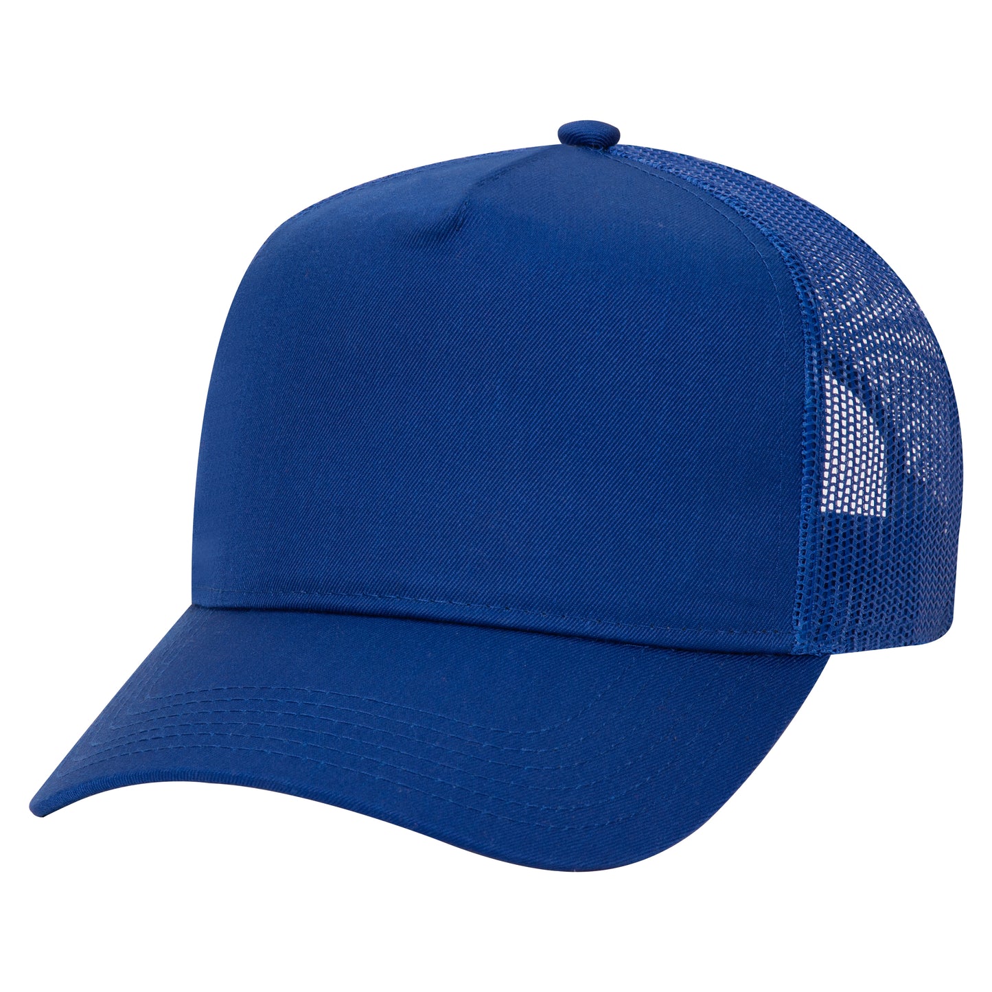 OTTO CAP 5 Panel Mid Profile Mesh Back Trucker Hat Style #32-285