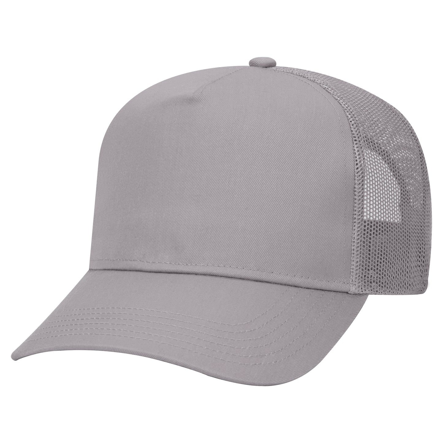 OTTO CAP 5 Panel Mid Profile Mesh Back Trucker Hat Style #32-285