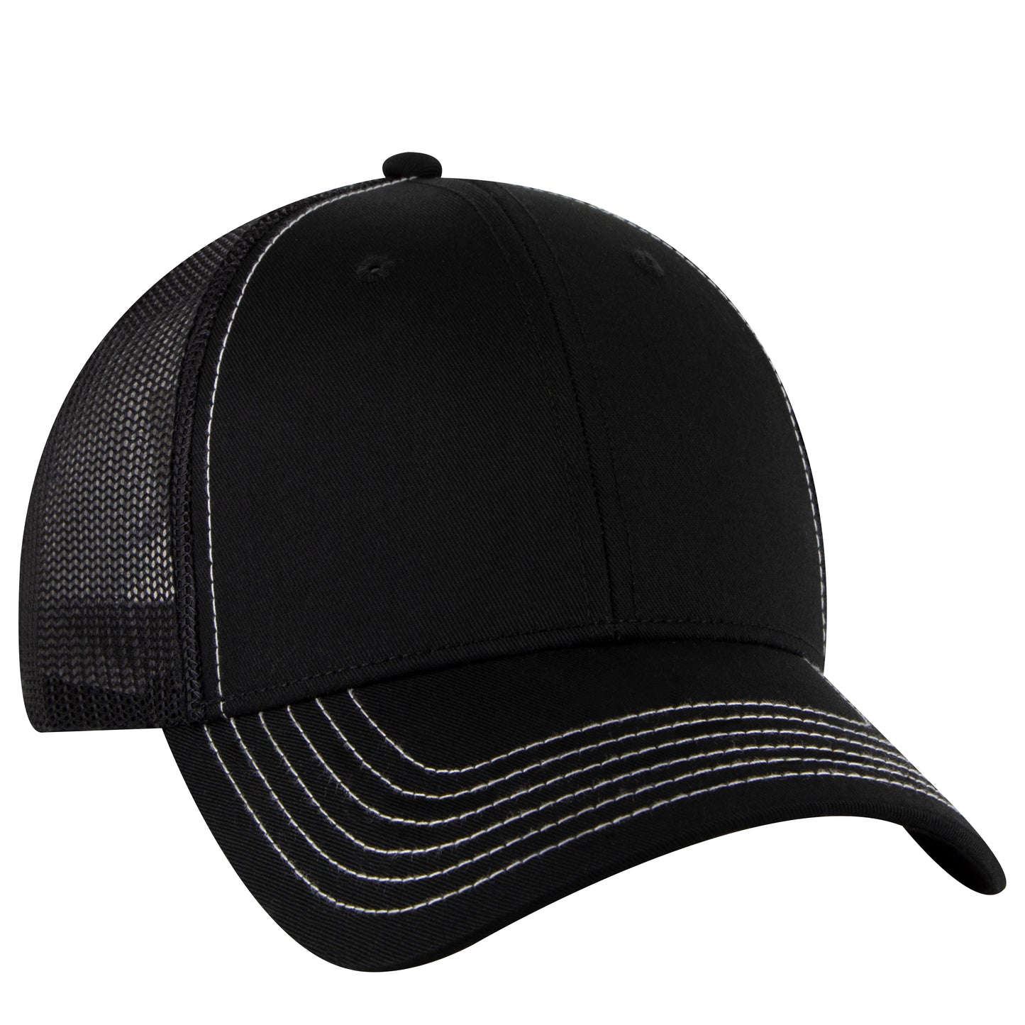 OTTO CAP 6 Panel Low Profile Mesh Back Trucker Hat Style #83-1239