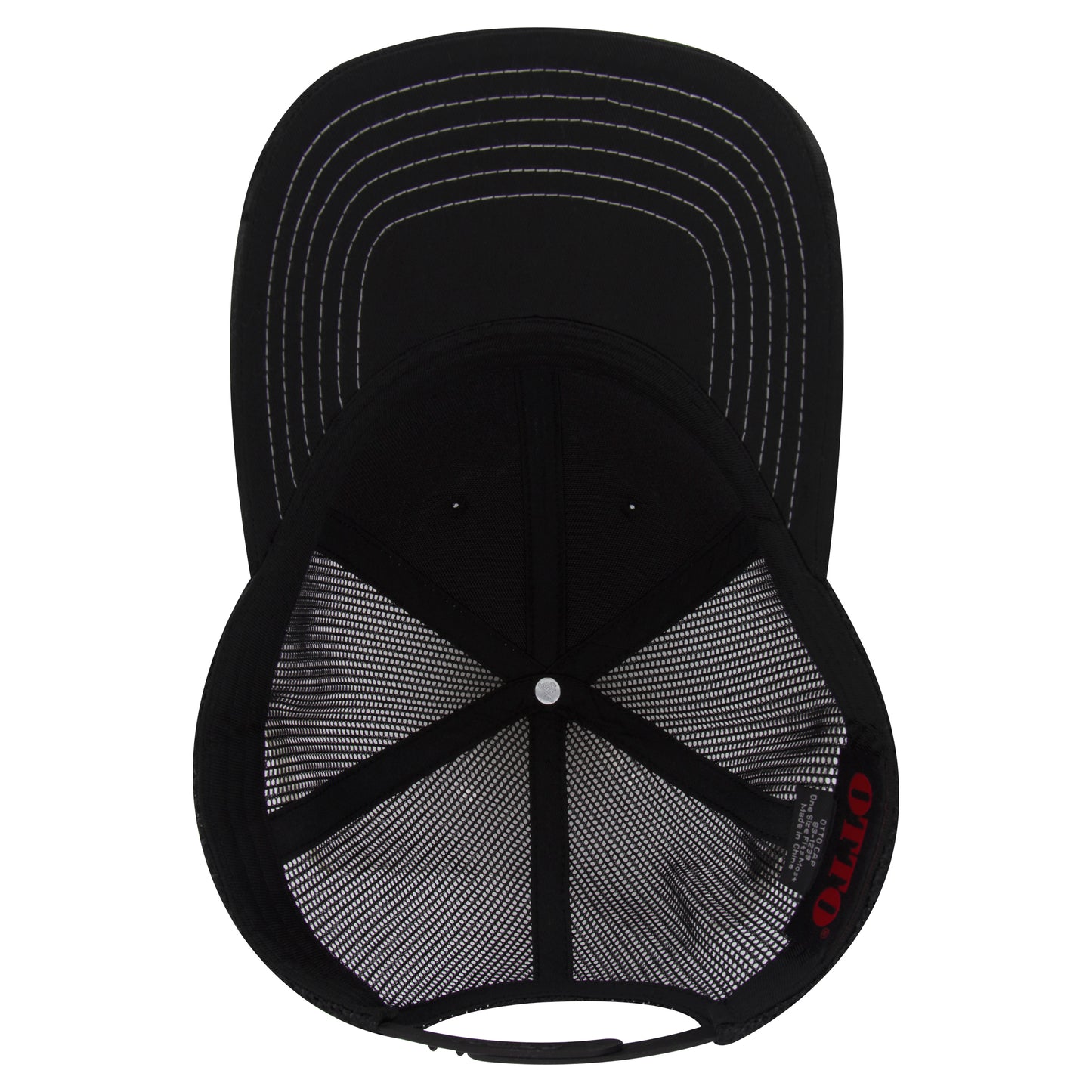 OTTO CAP 6 Panel Low Profile Mesh Back Trucker Hat Style #83-1239
