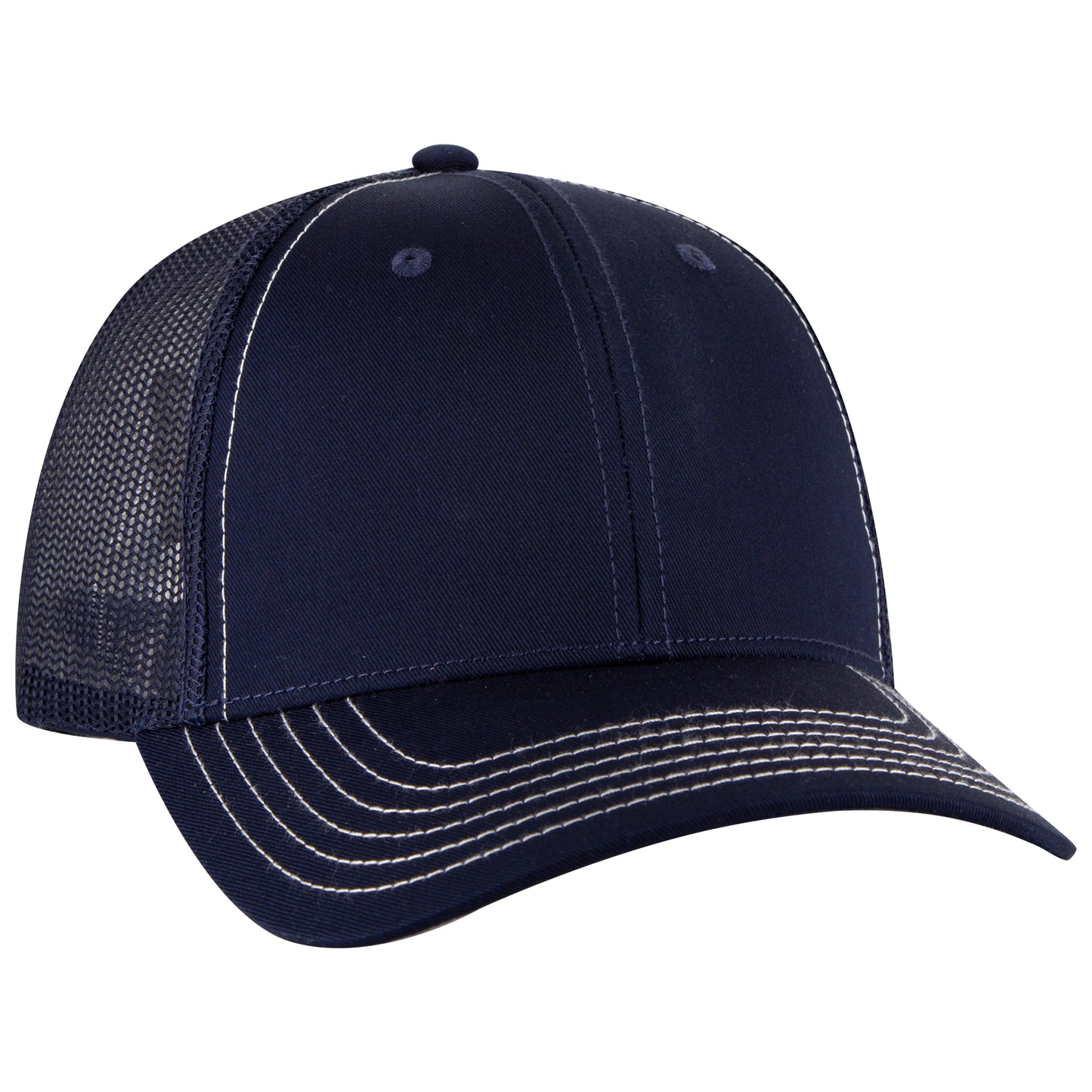 OTTO CAP 6 Panel Low Profile Mesh Back Trucker Hat Style #83-1239