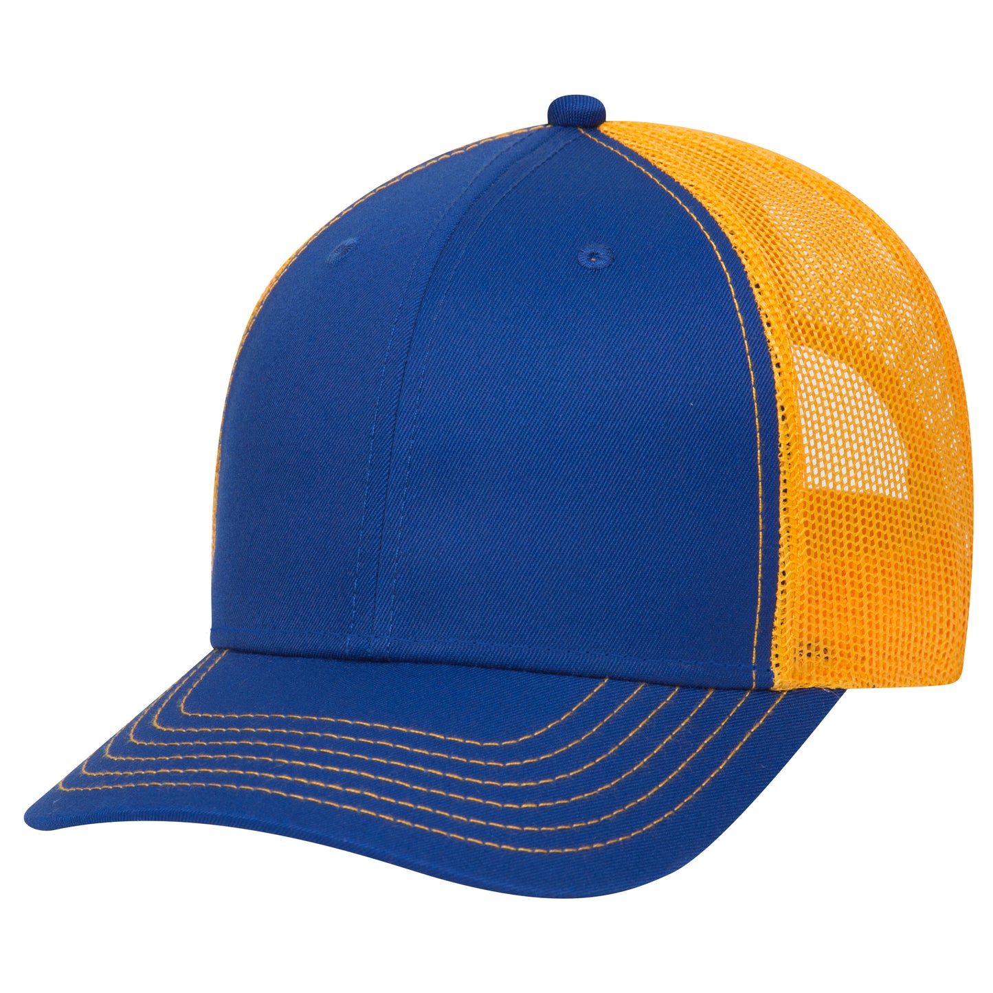 OTTO CAP 6 Panel Low Profile Mesh Back Trucker Hat Style #83-1239
