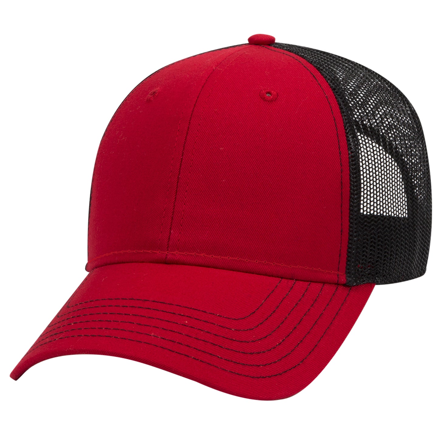 OTTO CAP 6 Panel Low Profile Mesh Back Trucker Hat Style #83-1239