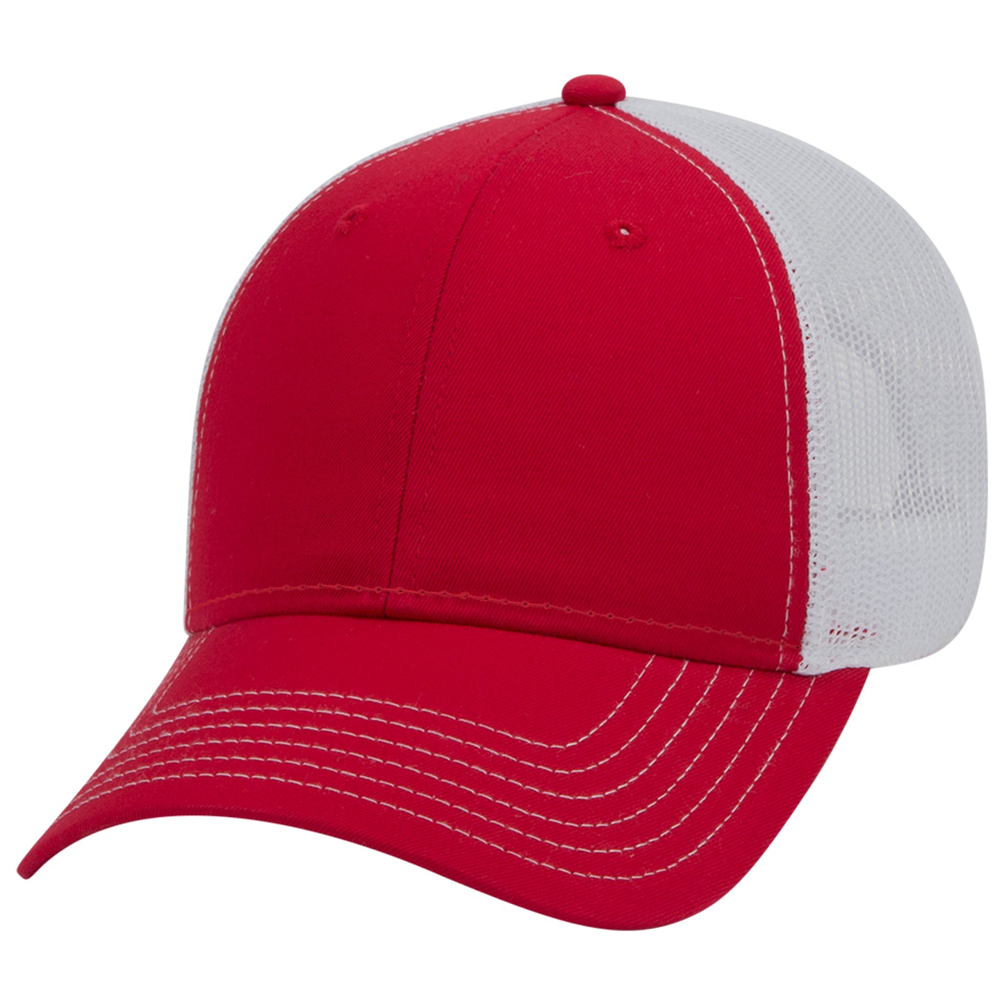 OTTO CAP 6 Panel Low Profile Mesh Back Trucker Hat Style #83-1239