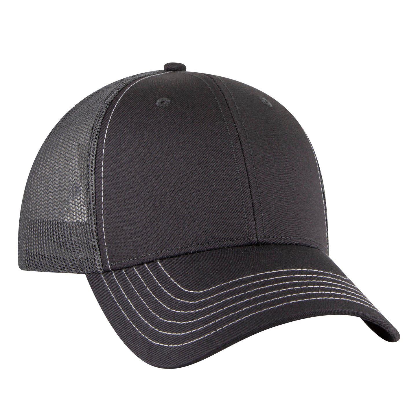 OTTO CAP 6 Panel Low Profile Mesh Back Trucker Hat Style #83-1239