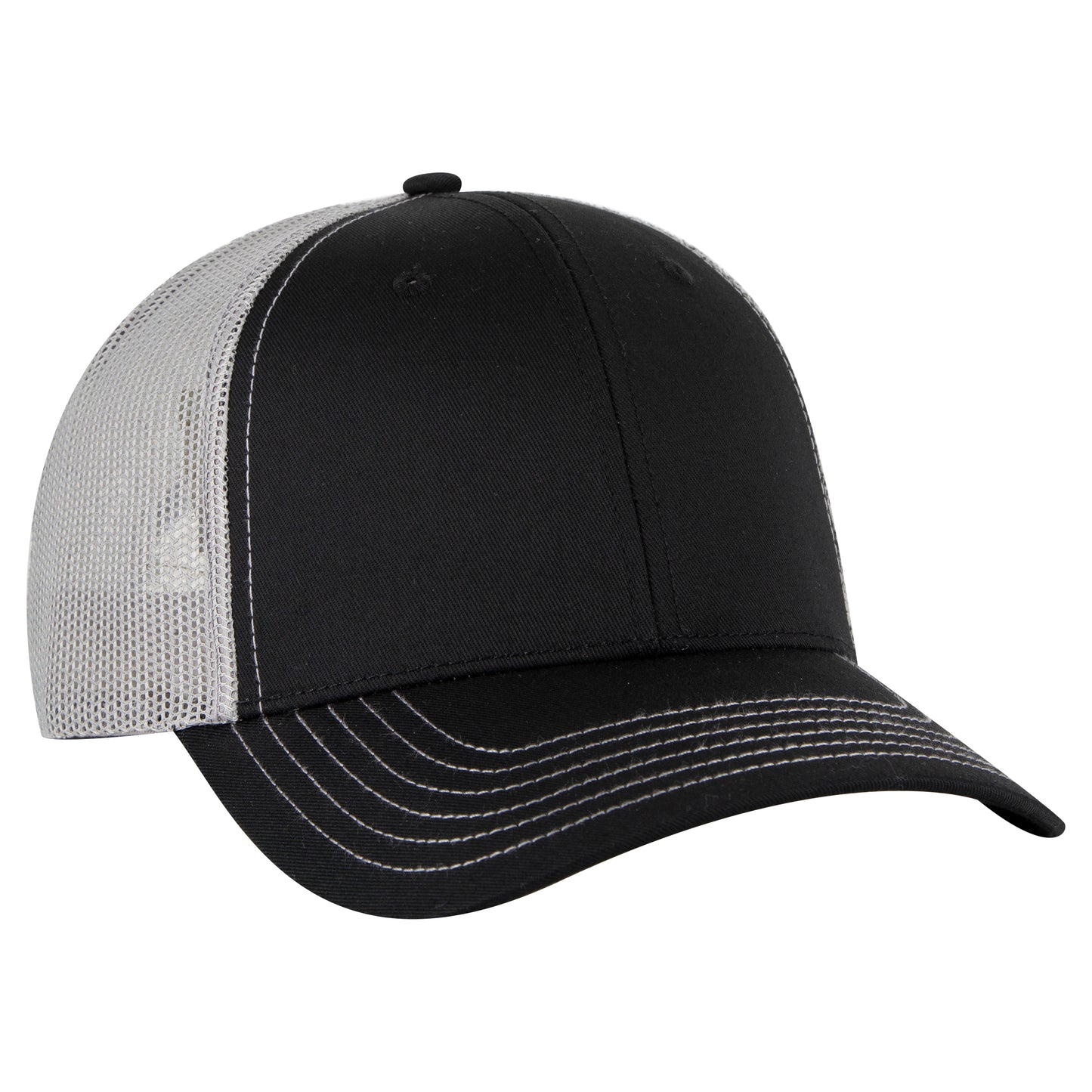 OTTO CAP 6 Panel Low Profile Mesh Back Trucker Hat Style #83-1239