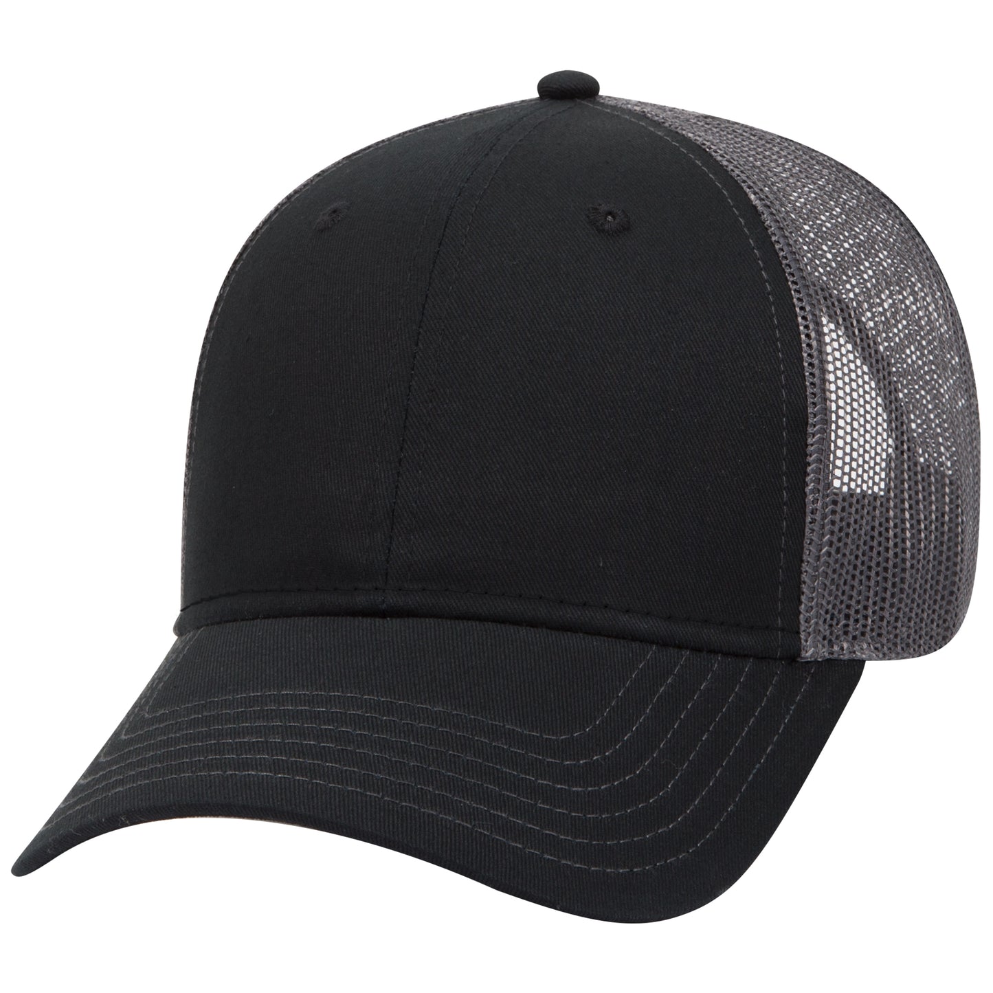OTTO CAP 6 Panel Low Profile Mesh Back Trucker Hat Style #83-1239