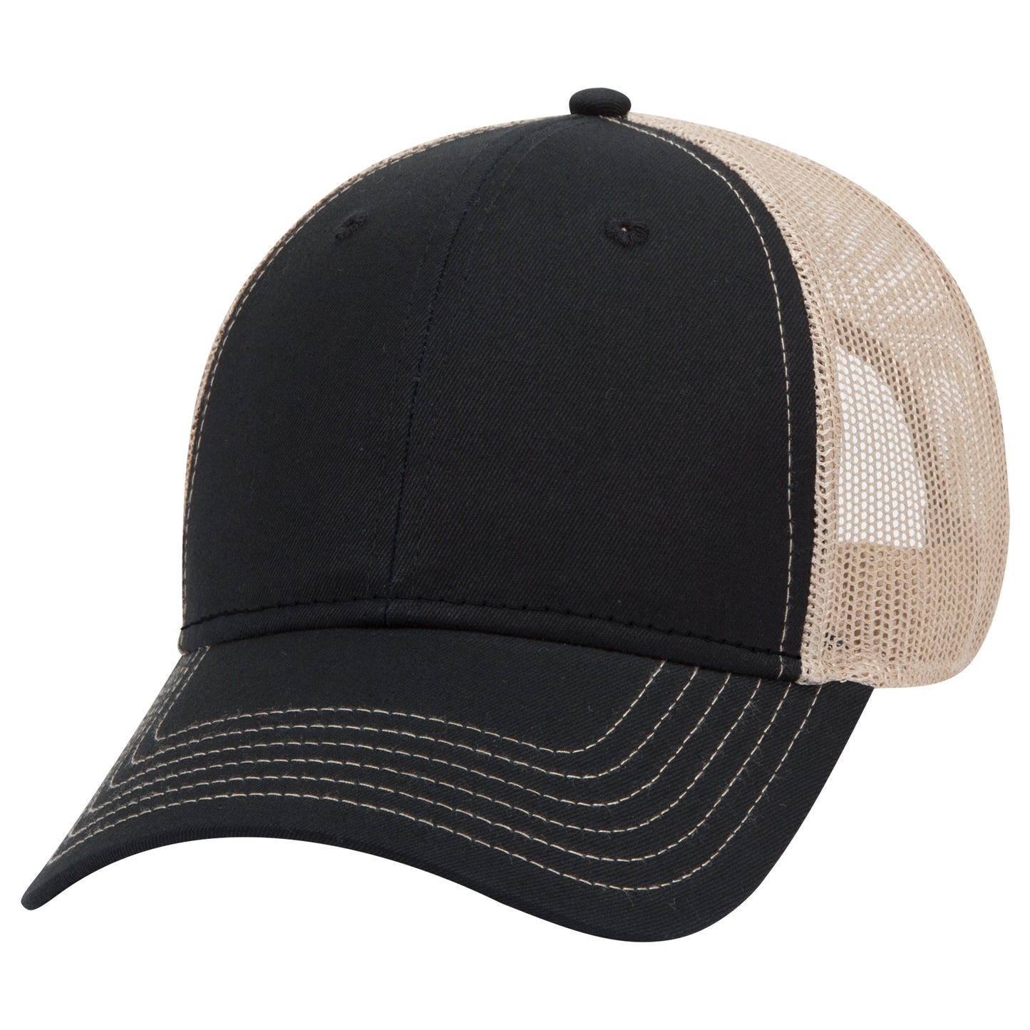 OTTO CAP 6 Panel Low Profile Mesh Back Trucker Hat Style #83-1239