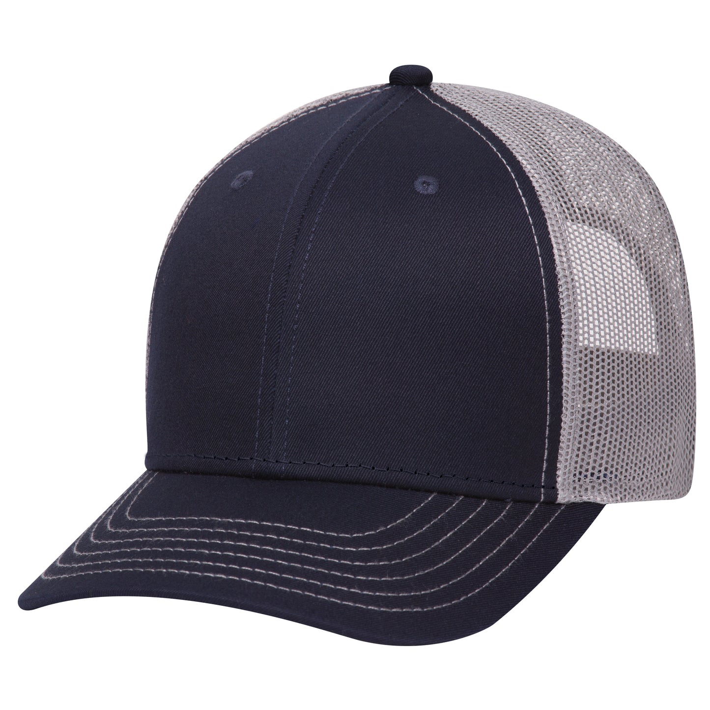 OTTO CAP 6 Panel Low Profile Mesh Back Trucker Hat Style #83-1239