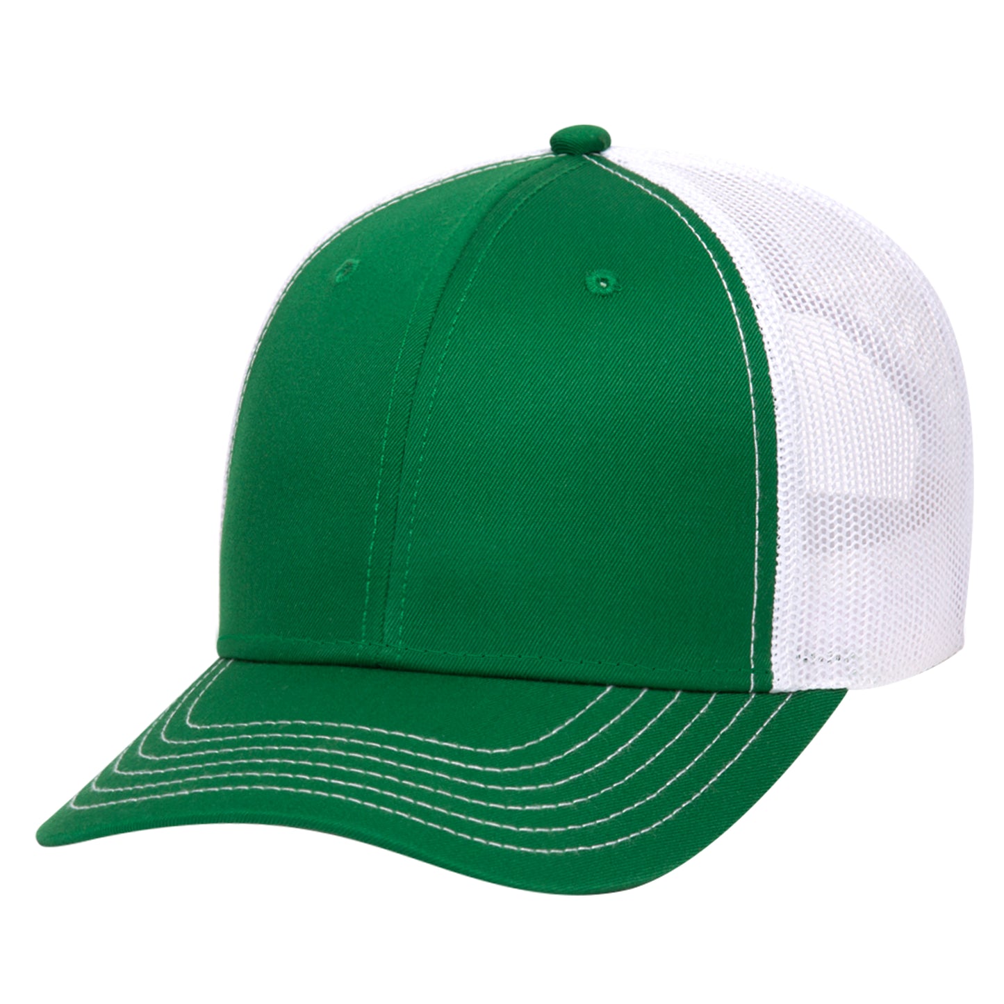 OTTO CAP 6 Panel Low Profile Mesh Back Trucker Hat Style #83-1239
