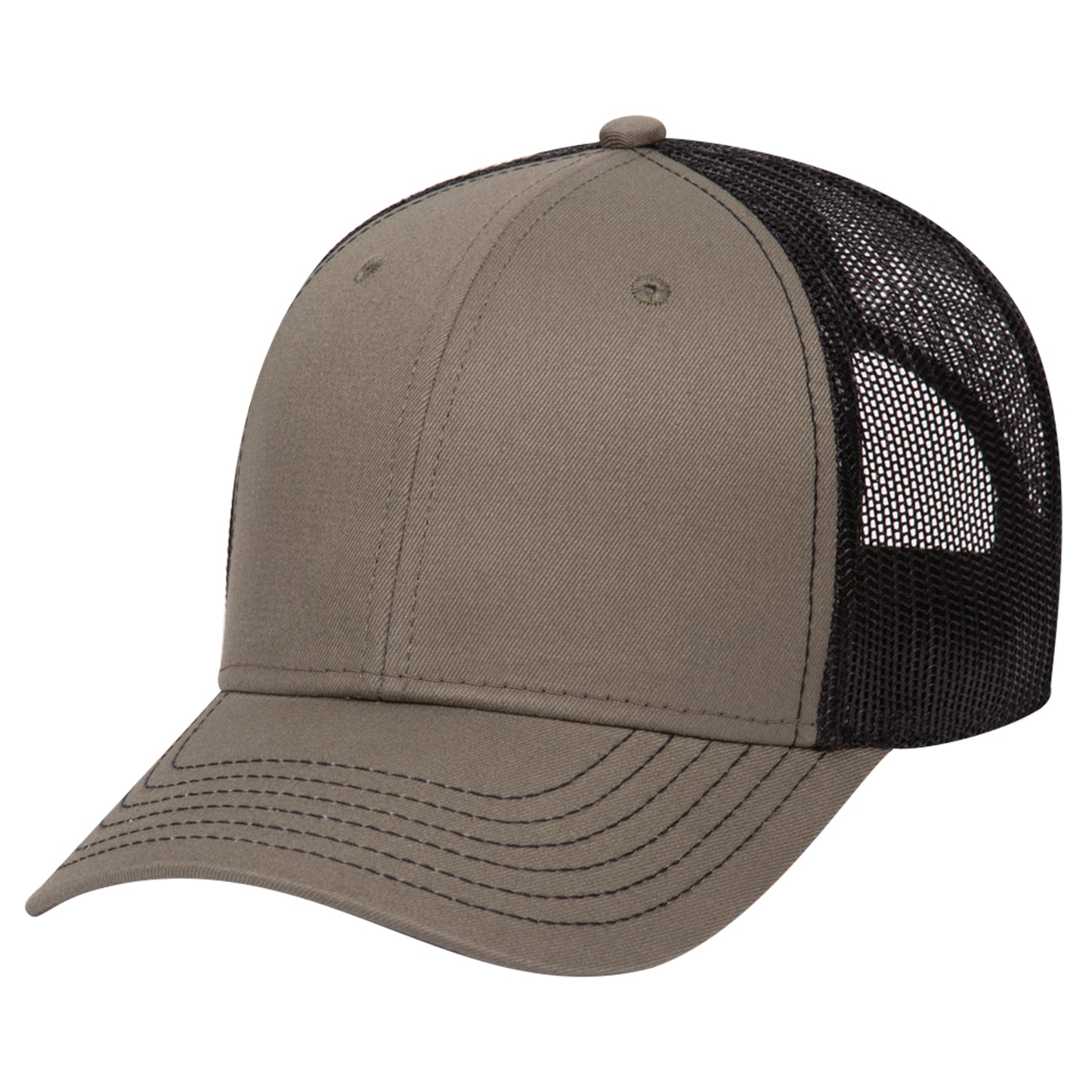 OTTO CAP 6 Panel Low Profile Mesh Back Trucker Hat Style #83-1239