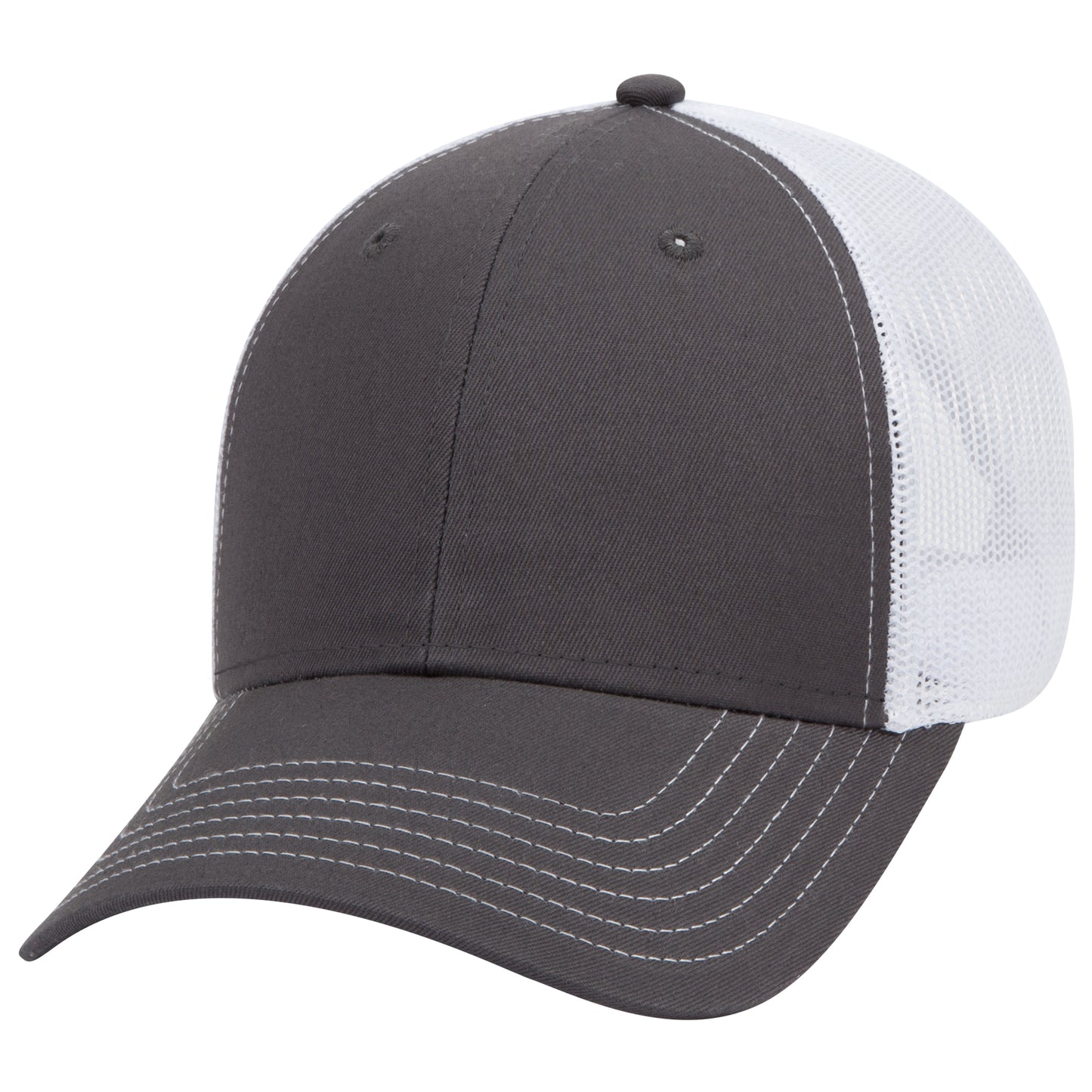 OTTO CAP 6 Panel Low Profile Mesh Back Trucker Hat Style #83-1239