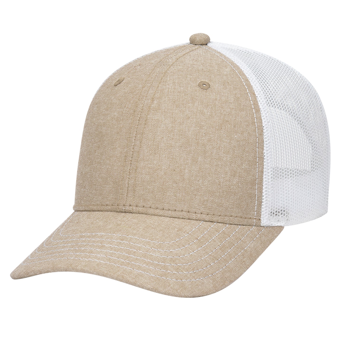 OTTO CAP 6 Panel Low Profile Mesh Back Trucker Hat Style #83-1239