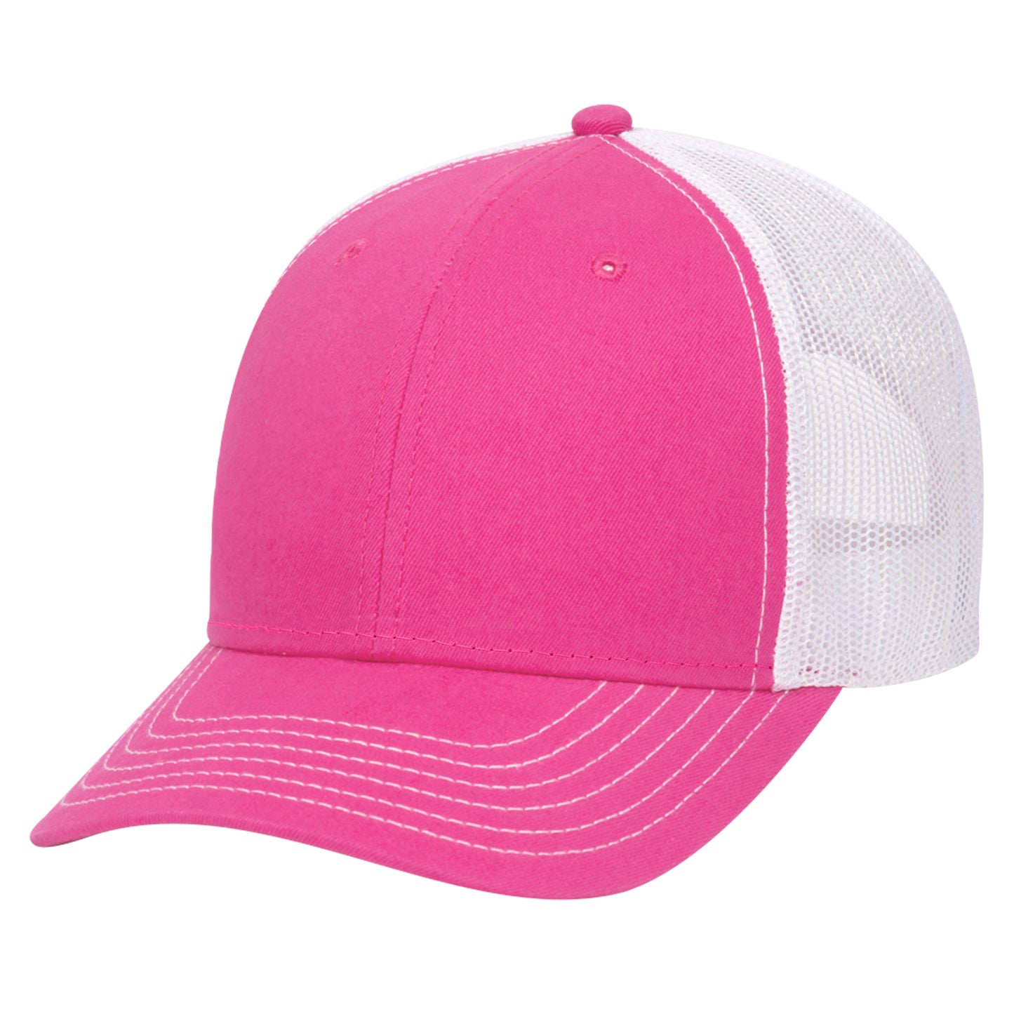 OTTO CAP 6 Panel Low Profile Mesh Back Trucker Hat Style #83-1239