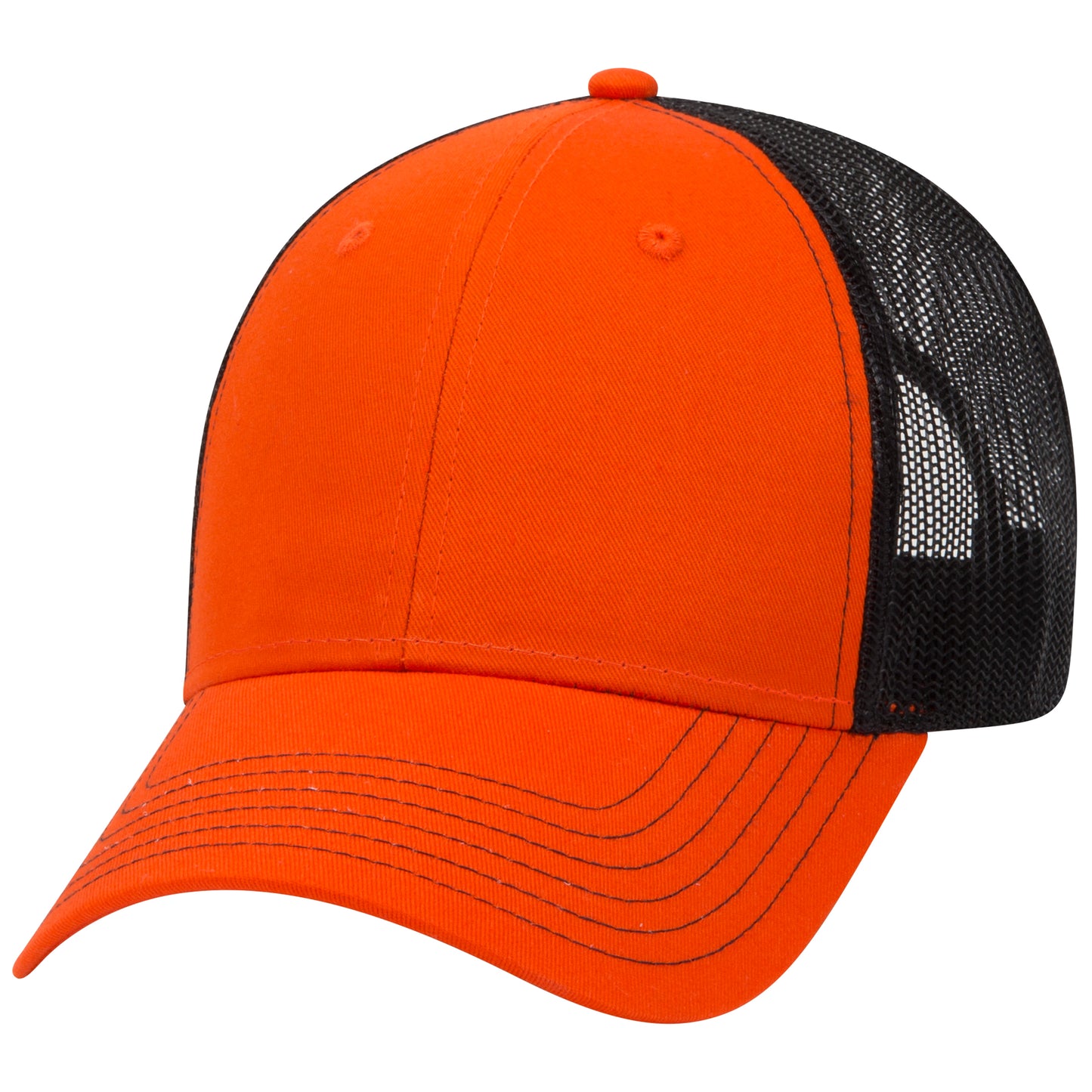 OTTO CAP 6 Panel Low Profile Mesh Back Trucker Hat Style #83-1239