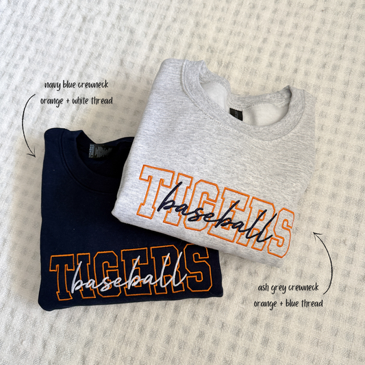 Tigers Baseball Crewneck