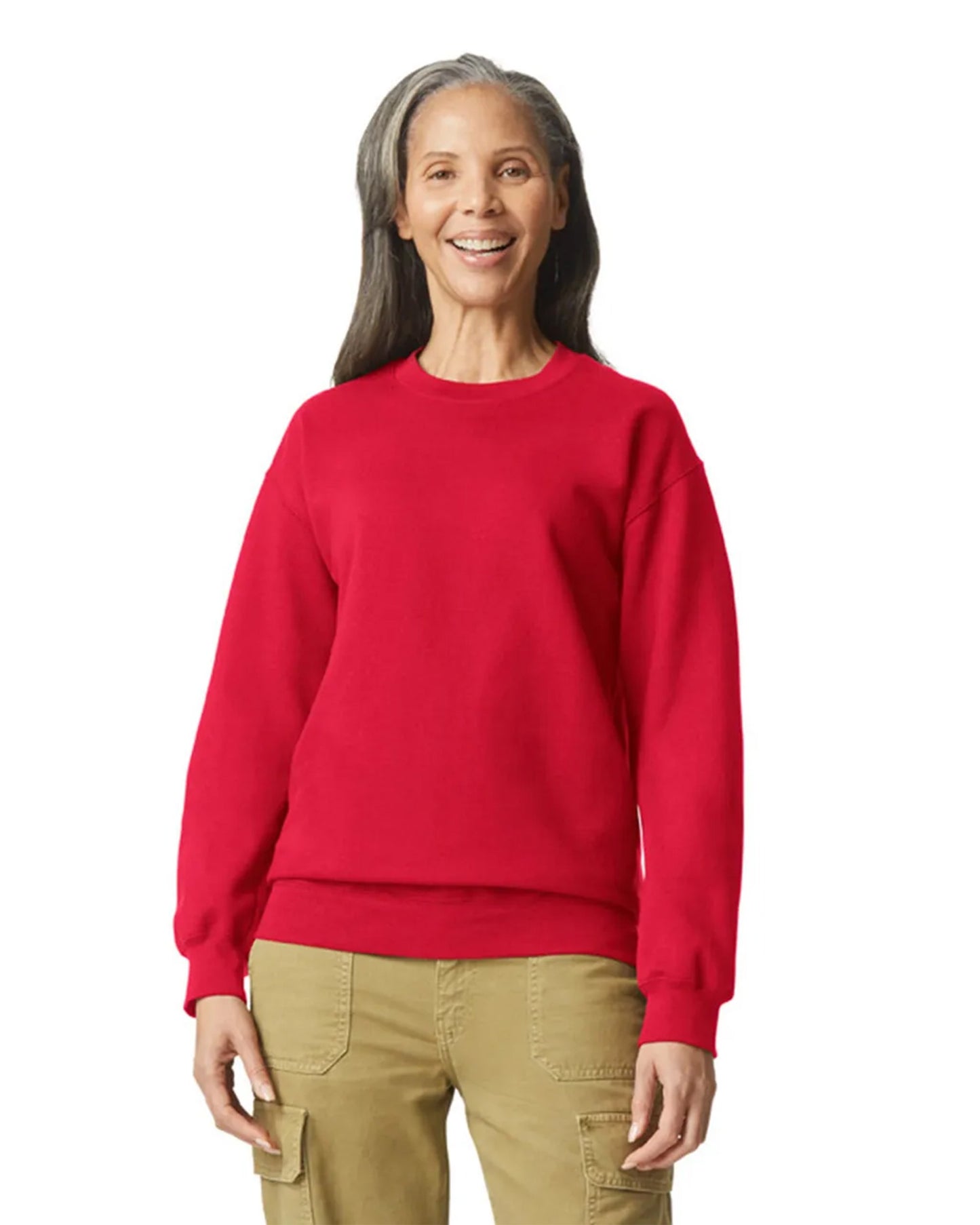 Gildan Softstyle Midweight Fleece Adult Crewneck