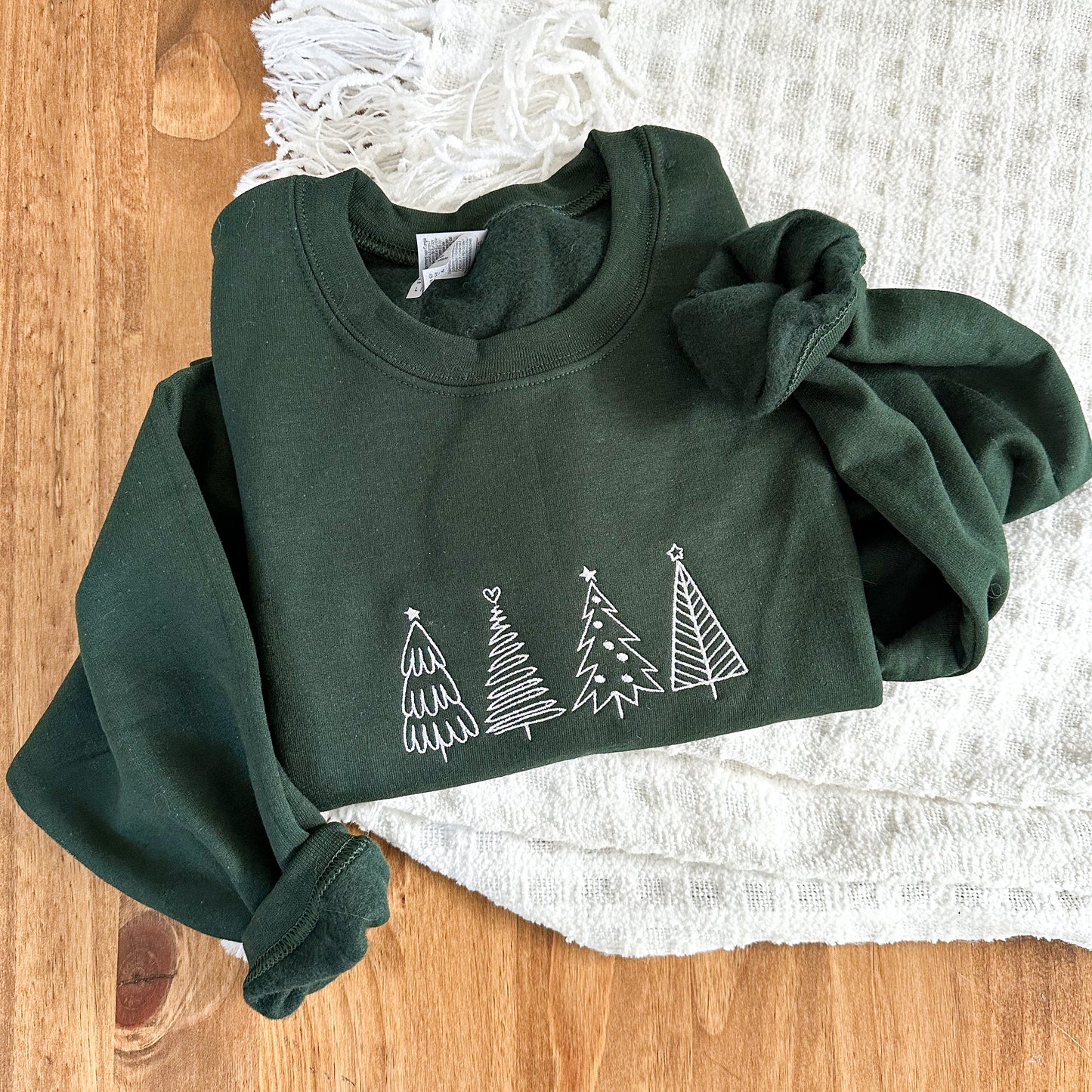 Pine Tree Crewneck