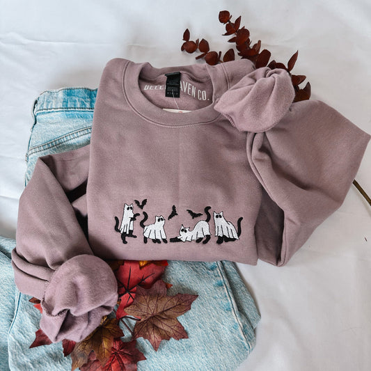 Spooky Cat Crewneck