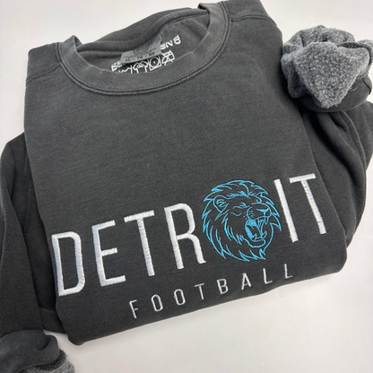 Detroit Football Crewneck