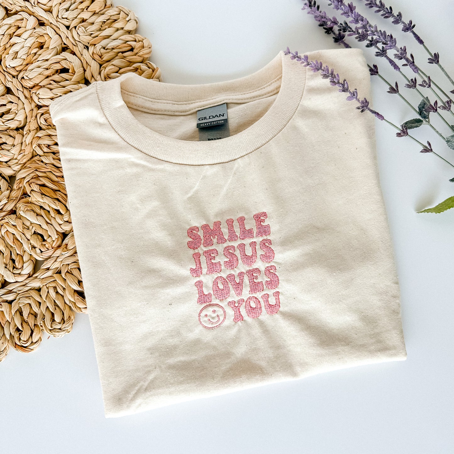Smile, Jesus Loves You T-shirt | Youth